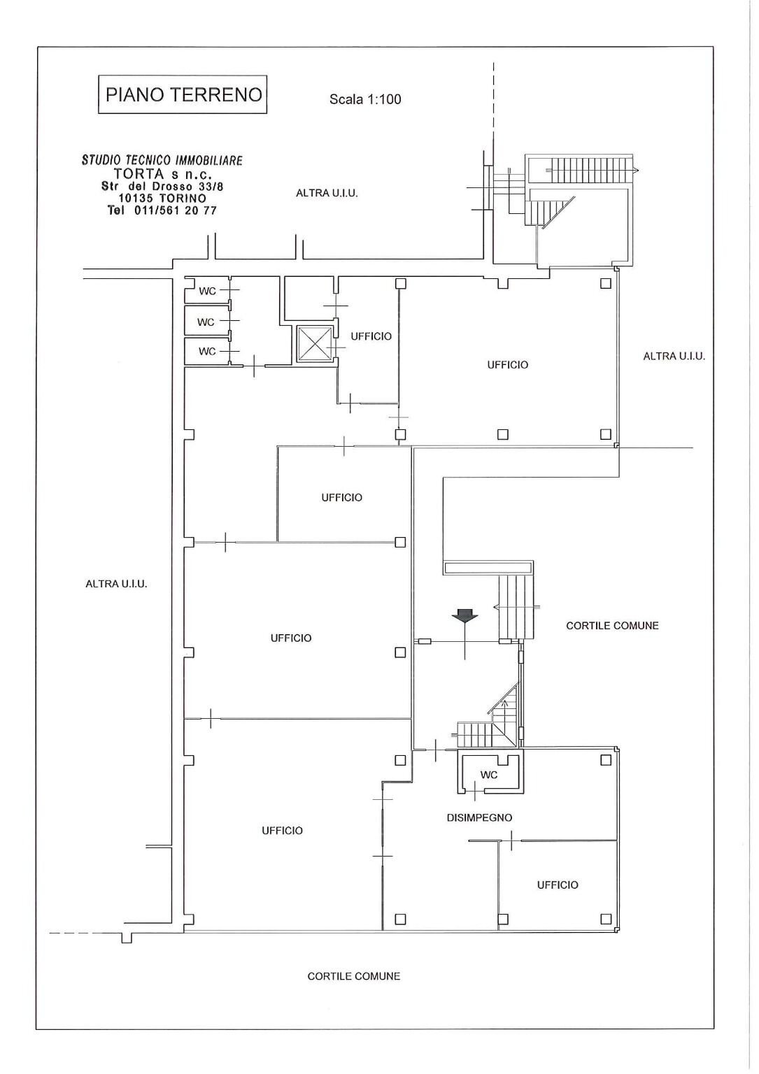 Office via Chieri, Andezeno - floor plans 1