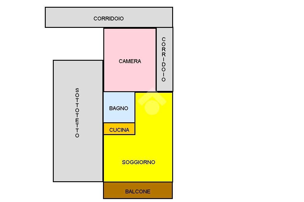 Bilocale Viale del Rif, Pragelato - planimetria 1