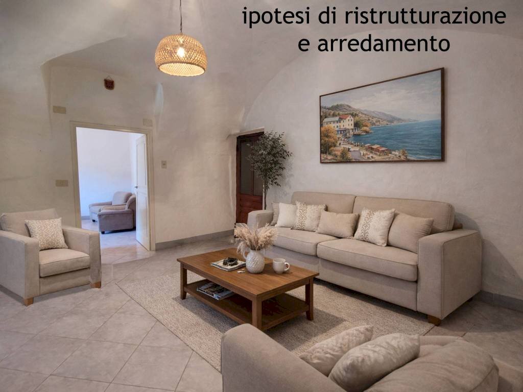 Soggiorno - Trilocale via Celio, Ceriana - foto 2