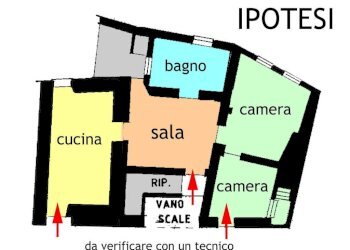 Planimetria - Three-room apartment via Celio, 65, Ceriana - photo 27