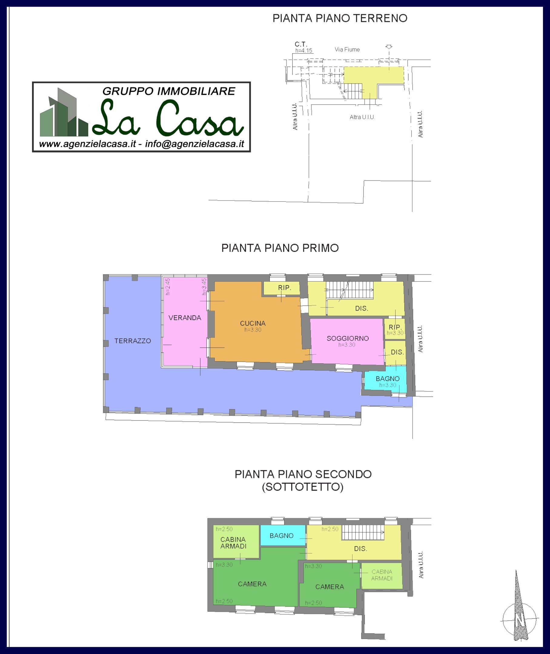 Plan - Independent house Villanova d'Asti - floor plans 1