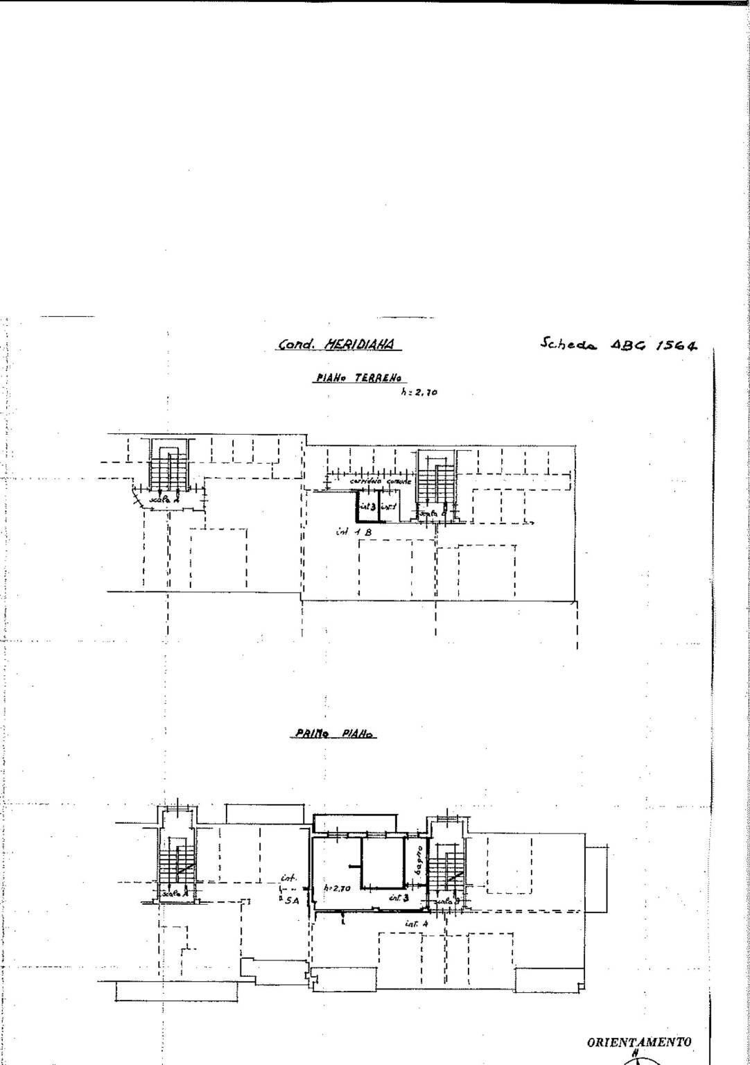 Bilocale via Giangirone, 27, Roburent - planimetria 1