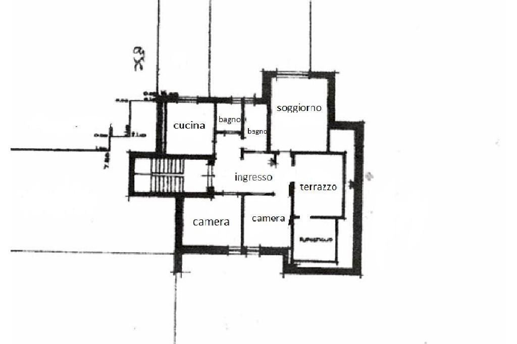 Four-room apartment Via pian vige', Villarbasse - floor plans 1