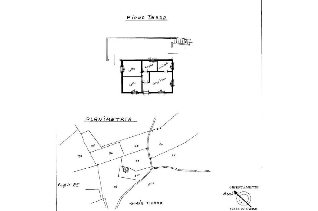 Independent house Via Gorizia, Lama Mocogno - floor plans 1