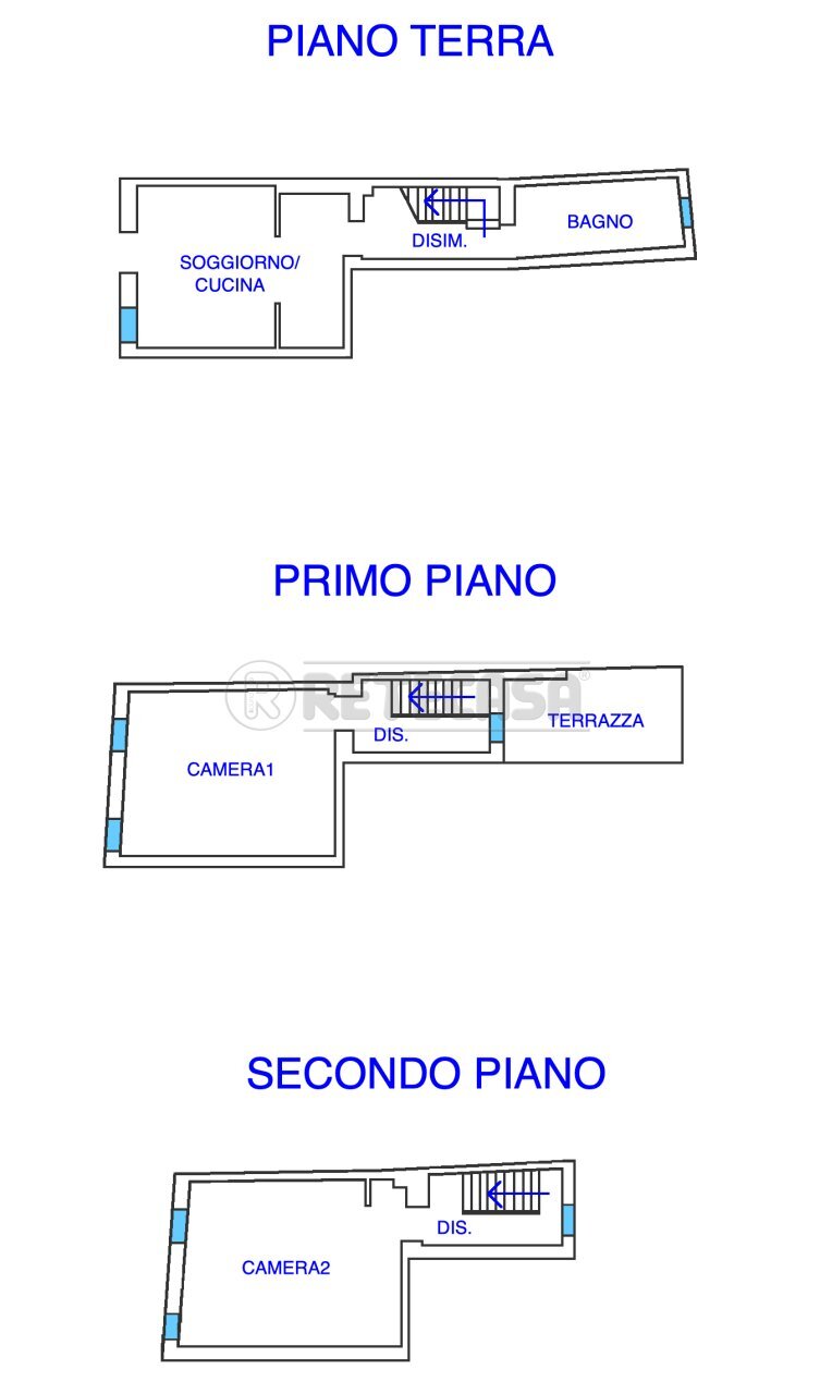 PLANIMETRIA - Terratetto - Terracielo Via L. da Marano 7, Marano Lagunare - planimetria 1