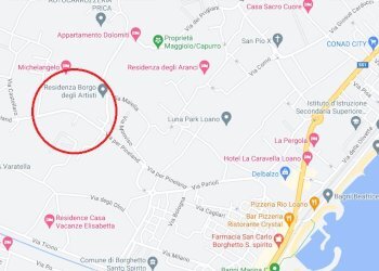 Mappa - Bilocale Via per Pineland 26, Borghetto Santo Spirito - foto 26