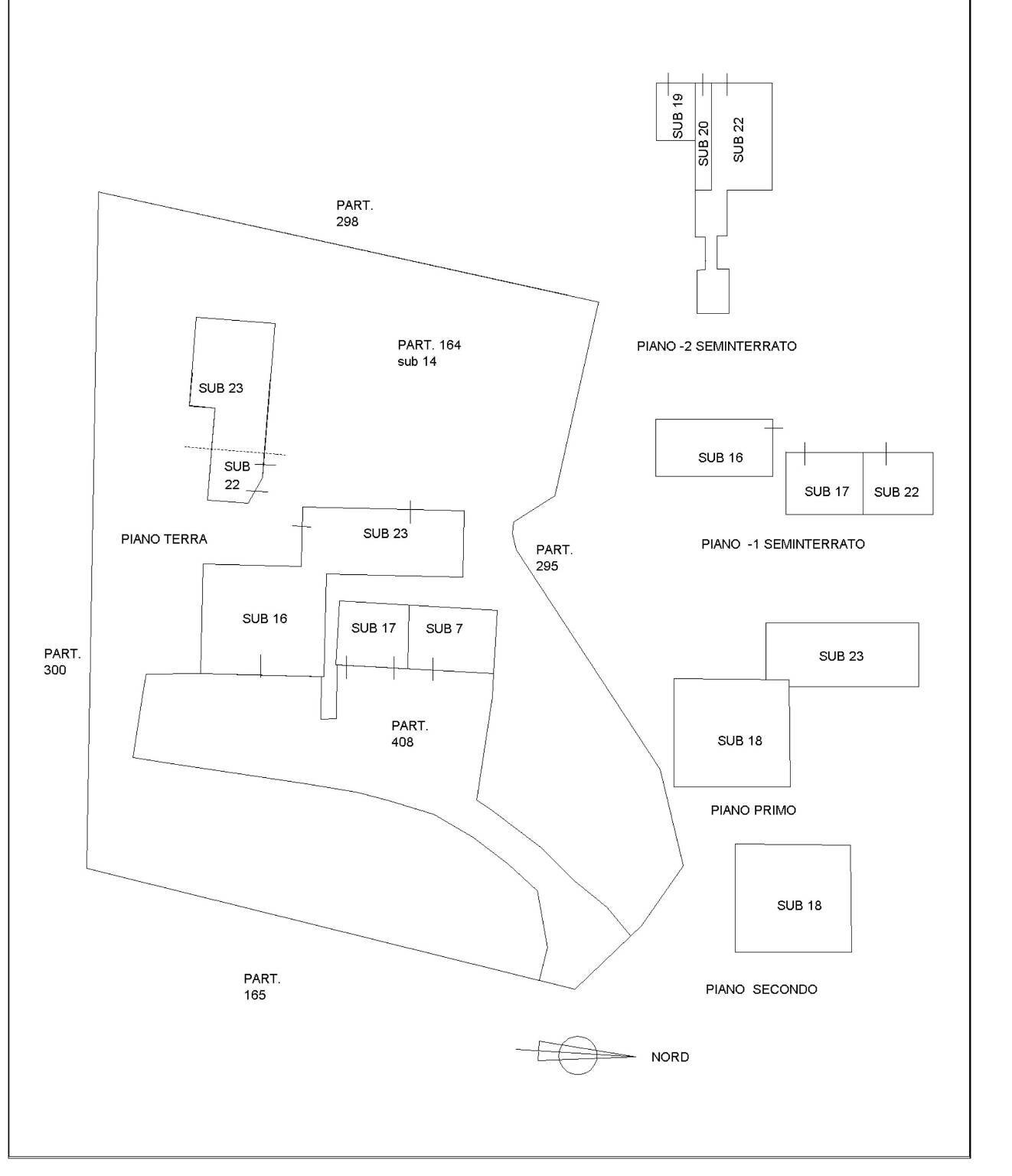 Rustico Località Poggente, Orvieto - planimetria 1