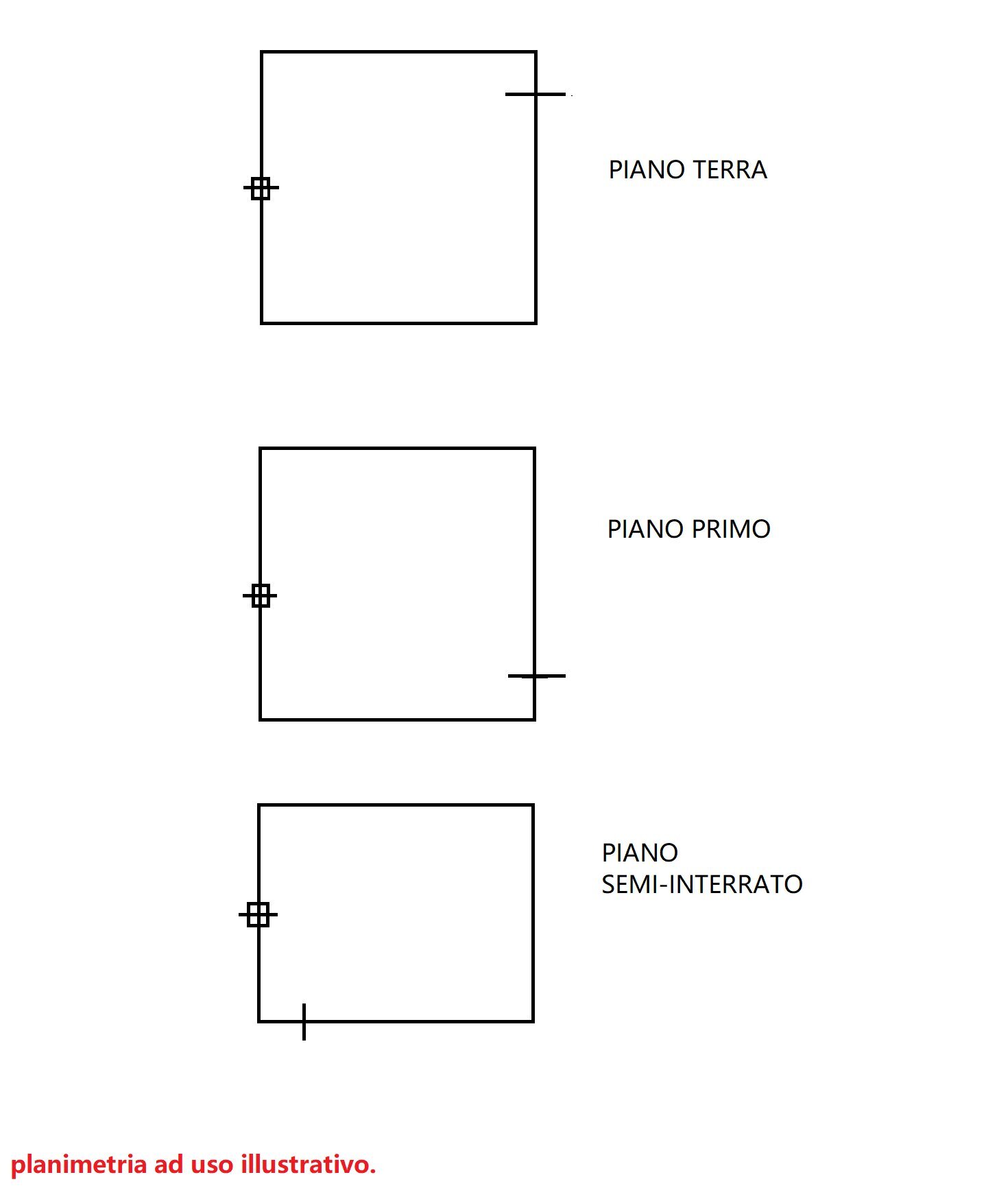 Rustic Borgata Forengo, Perrero - floor plans 1