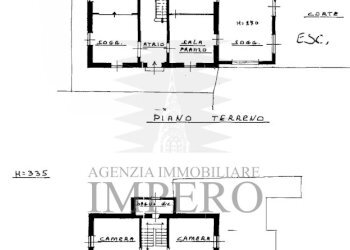 planimetria - Villa Via Roseto 55, Bordighera - foto 18