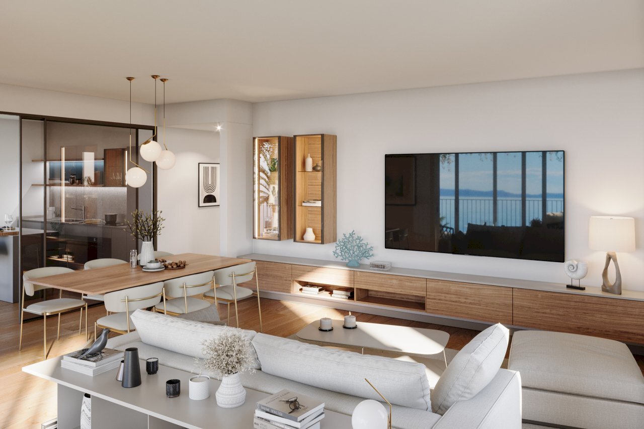 living - Appartamento Via Vesco 39, Sanremo - foto 3