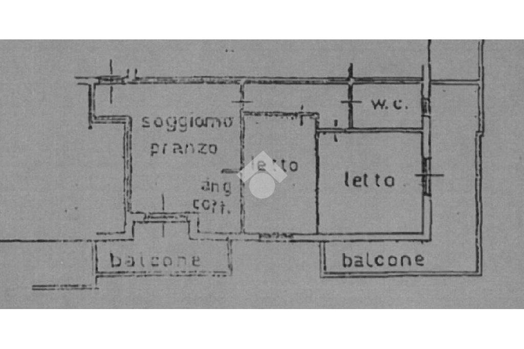 Three-room apartment Piazza della Libertà, Ravenna (neighborhood Castiglione di Ravenna) - floor plans 1