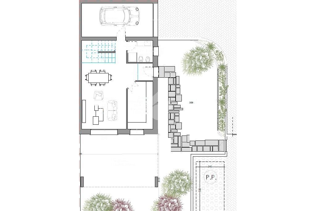 Portion of a house Via A. Paltrinieri, San Felice sul Panaro - floor plans 1
