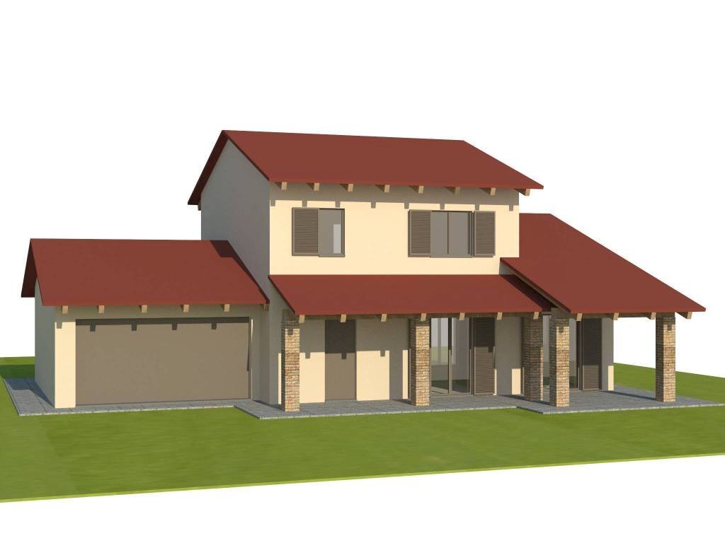 Facciata - Villa via Castagnito, Vezza d'Alba - foto 2