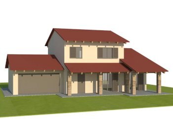 Facciata - Villa via Castagnito, Vezza d'Alba - foto 2