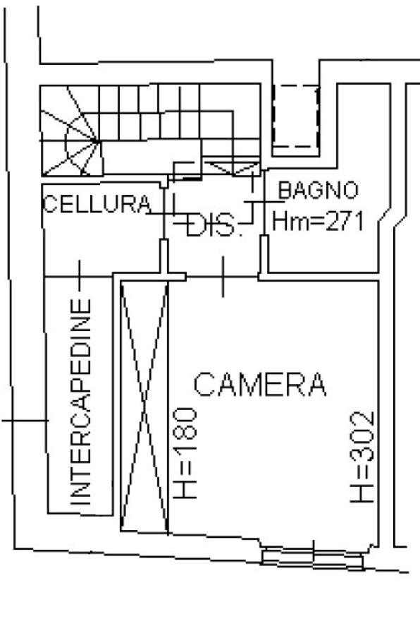 Two-room apartment via di Gherbiana, 1, Mondovì - floor plans 1