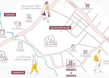 Mappa - Trilocale via 24 Maggio, 51, San Vittore Olona - foto 4
