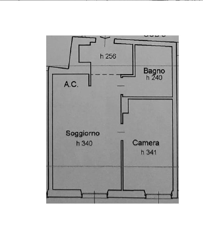 planimetria.png - Appartamento Vico Superiore di Pellicceria 1, Genova - planimetria 1