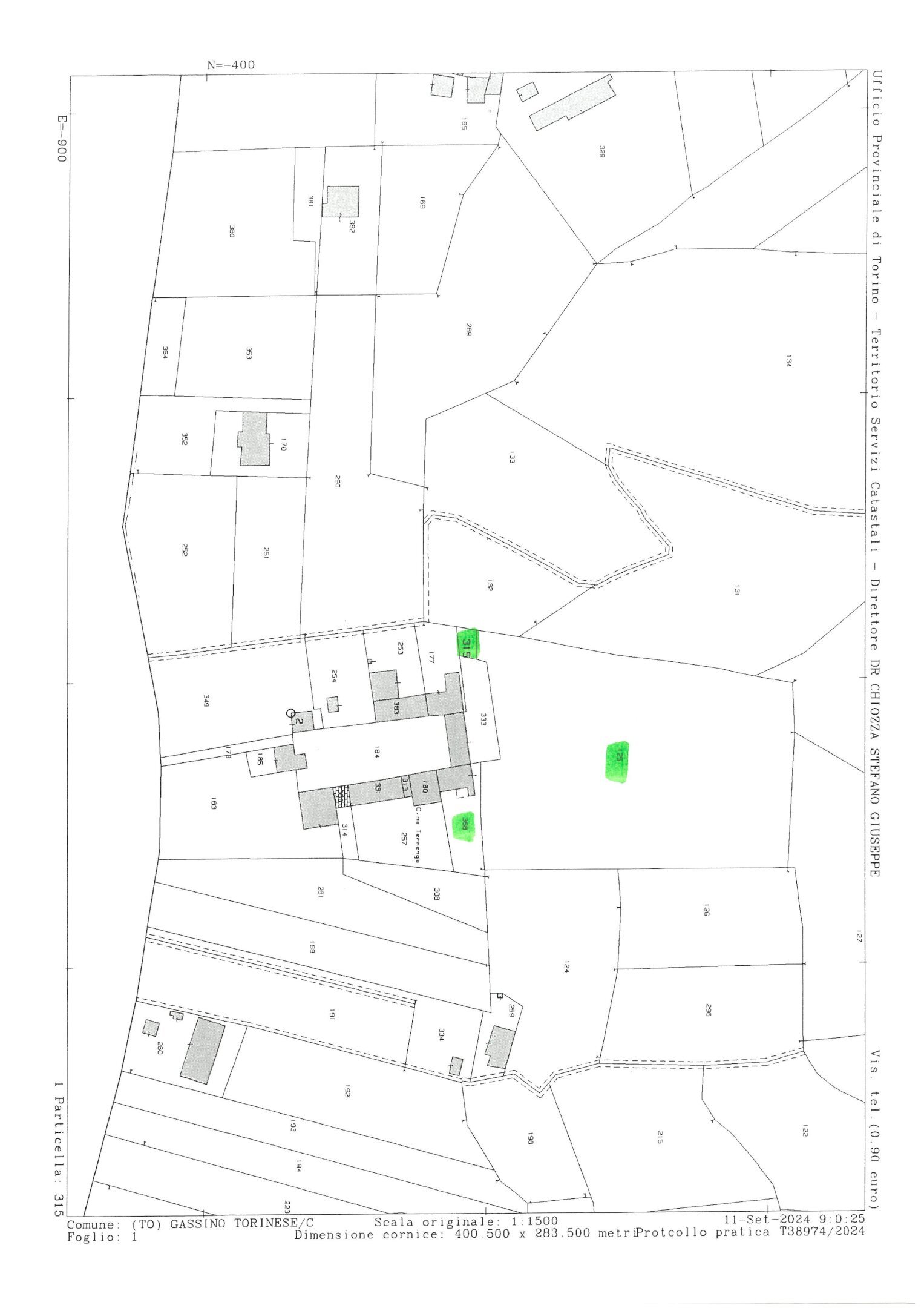 Porzione di casa strada Bussolino, 109, frazione Bussolino, Gassino Torinese - planimetria 1