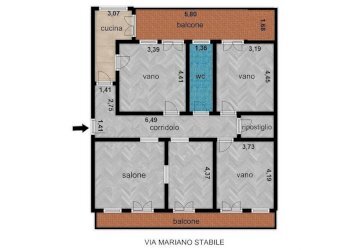 Appartamento Via Mariano Stabile, Palermo - foto 26