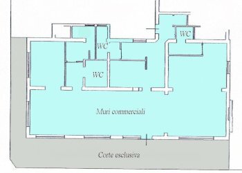 Planimetria - Shop piazza Unità d'Italia, Malalbergo - photo 10