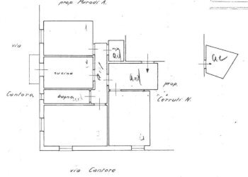 Planimetria - Trilocale via Antonio Cantore, 23, Genova (zona Sampierdarena) - foto 24