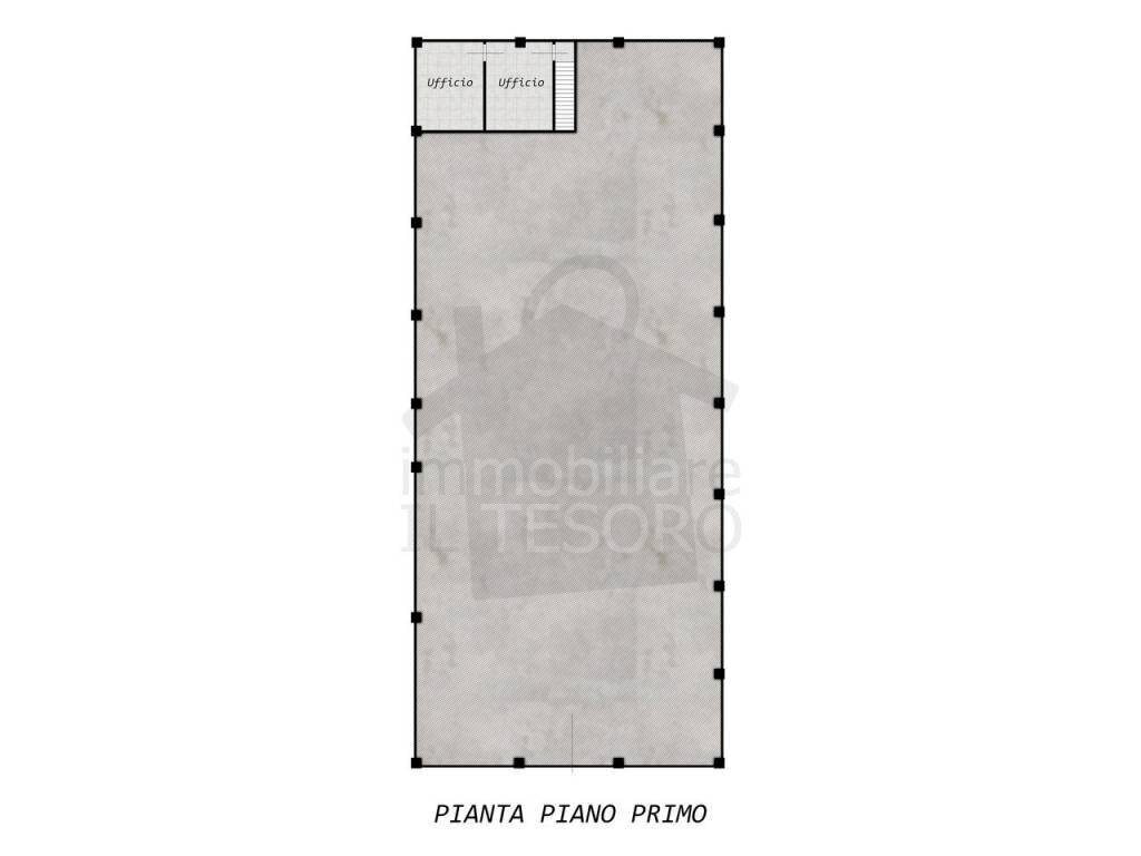 Planimetria - Capannone via Casetti, Verucchio - foto 2