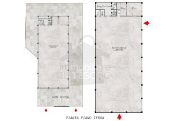 Planimetria - Capannone via Casetti, Verucchio - foto 1