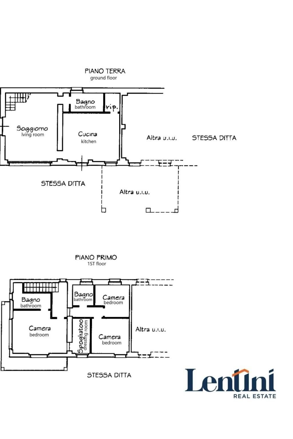 Rustic Regione Tronco, Vignale Monferrato - floor plans 1