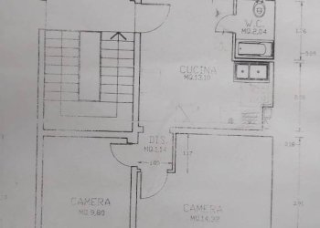 Planimetria - Three-room apartment via Augusto Aglebert, Bologna (neighborhood Costa Saragozza) - photo 41