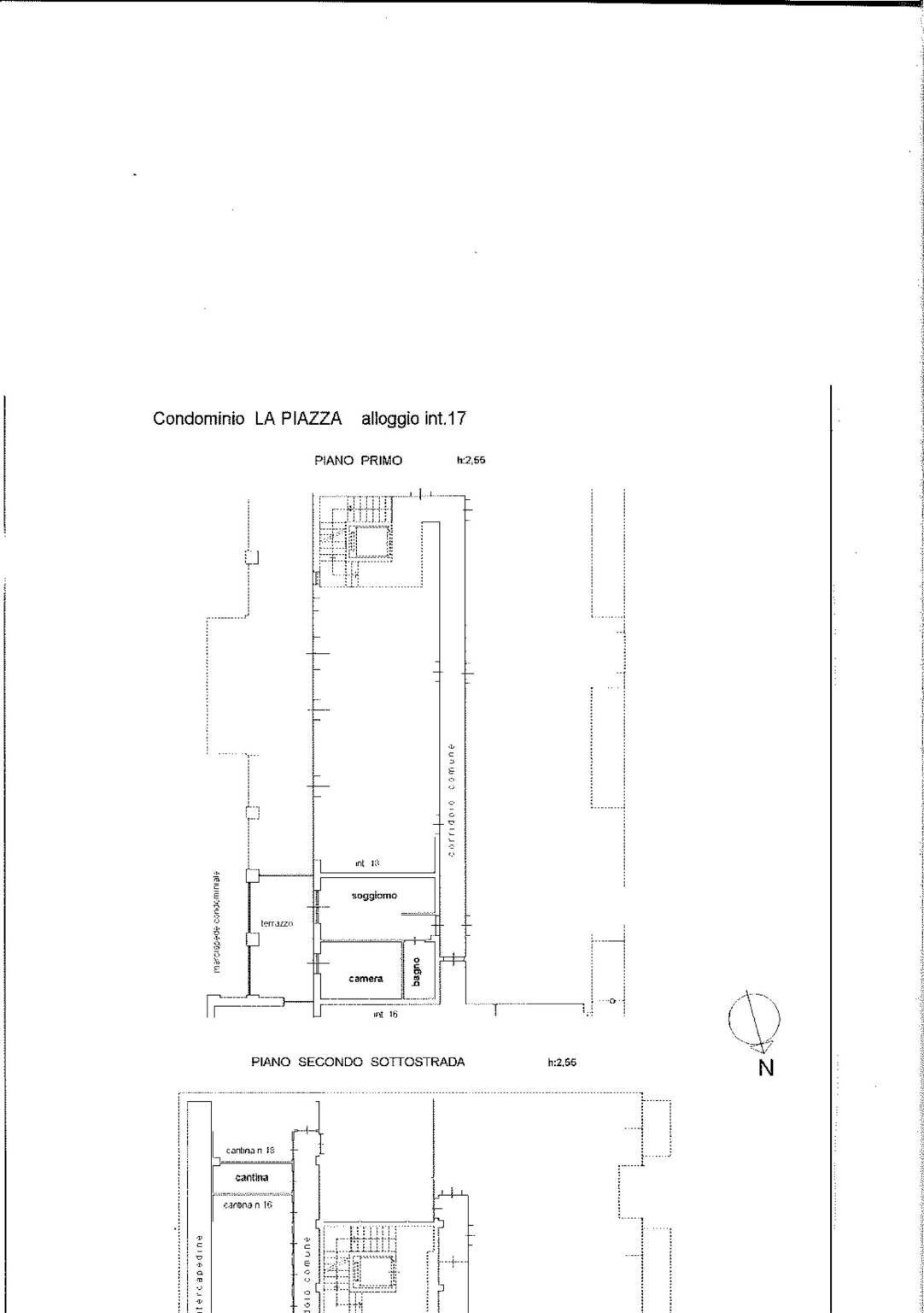 Bilocale via Sant'Anna, 116, Roburent - planimetria 1