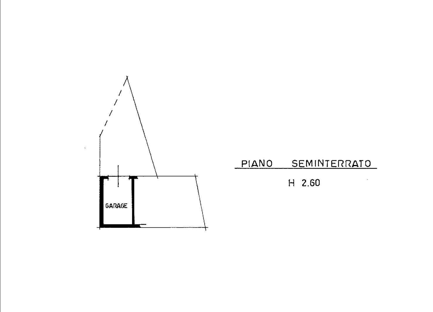 Box Bologna (zona Costa Saragozza) - planimetria 1