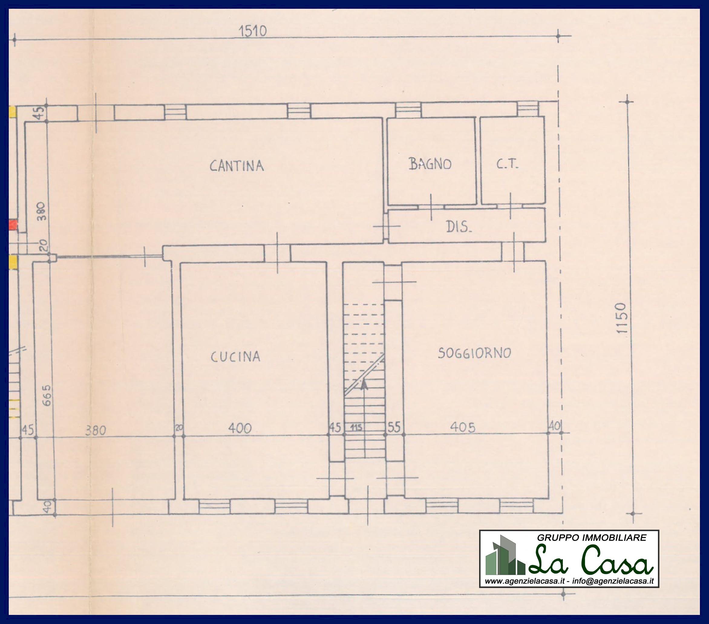 P.T - Casale Strada Bianchi, Villanova d'Asti - planimetria 1