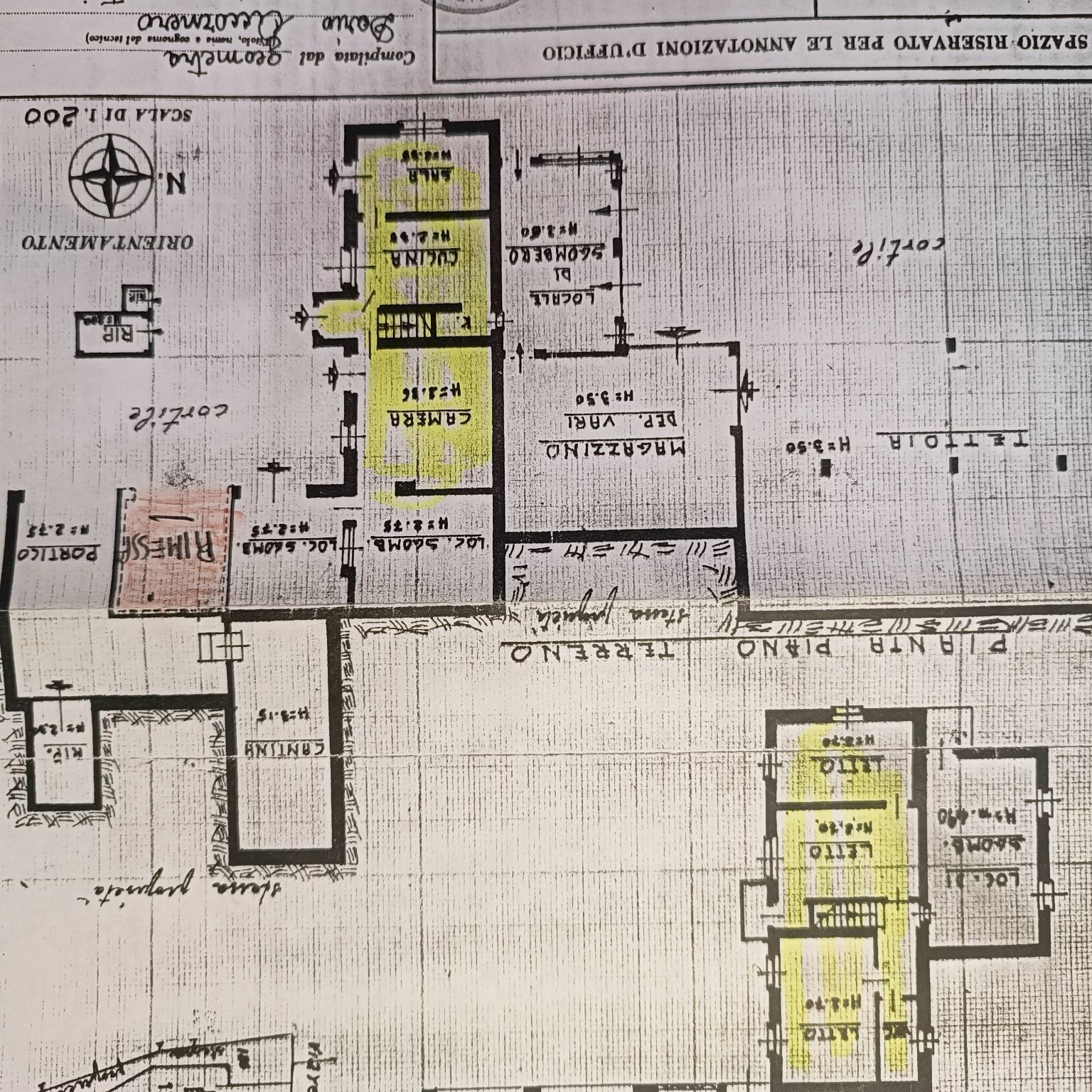 Rustico Località Valleversa, Asti - planimetria 1
