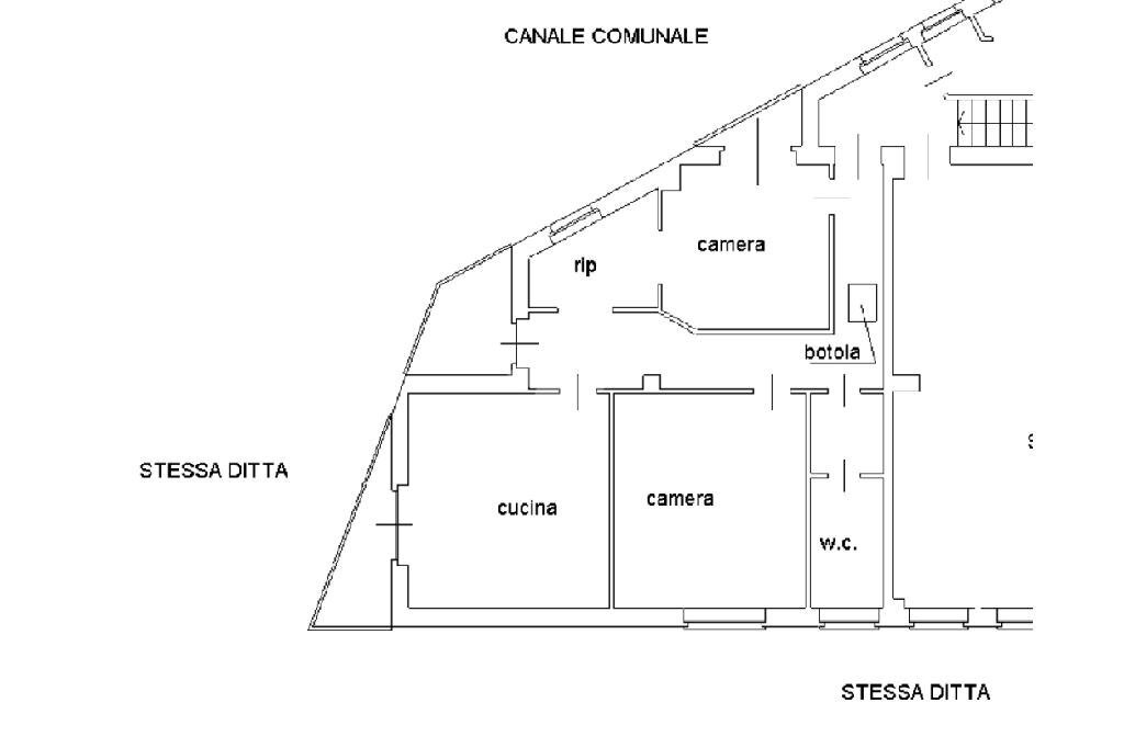 Quadrilocale Via Torino, San Francesco al Campo - planimetria 1
