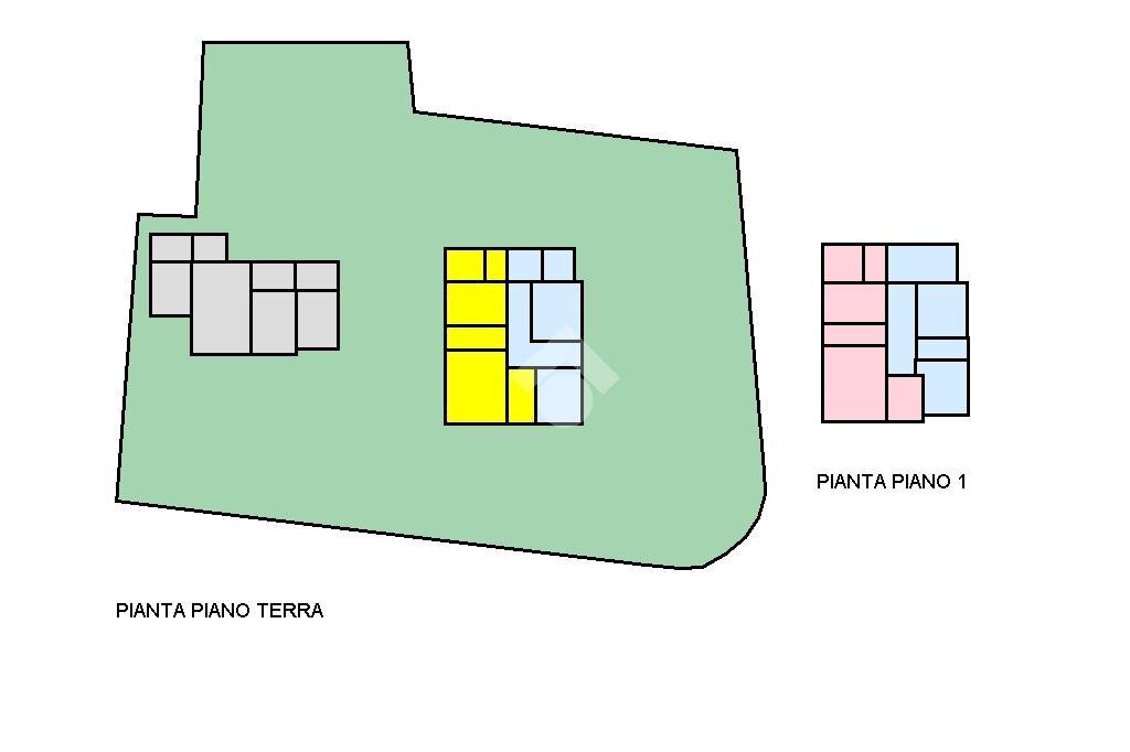 Independent house Via Fiumazzo, Russi - floor plans 1
