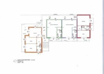 Planimetria - Monolocale viale Luigi Borri, Varese - foto 5