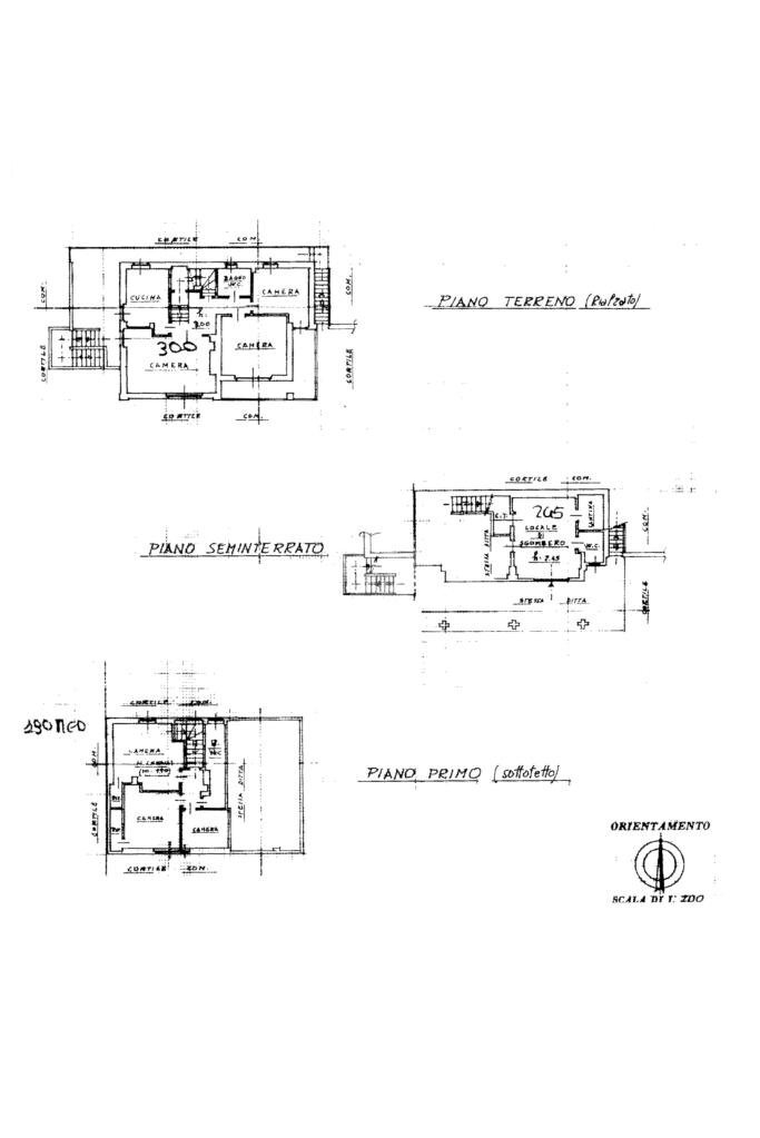 Casa indipendente Via vallo, Varisella - planimetria 1