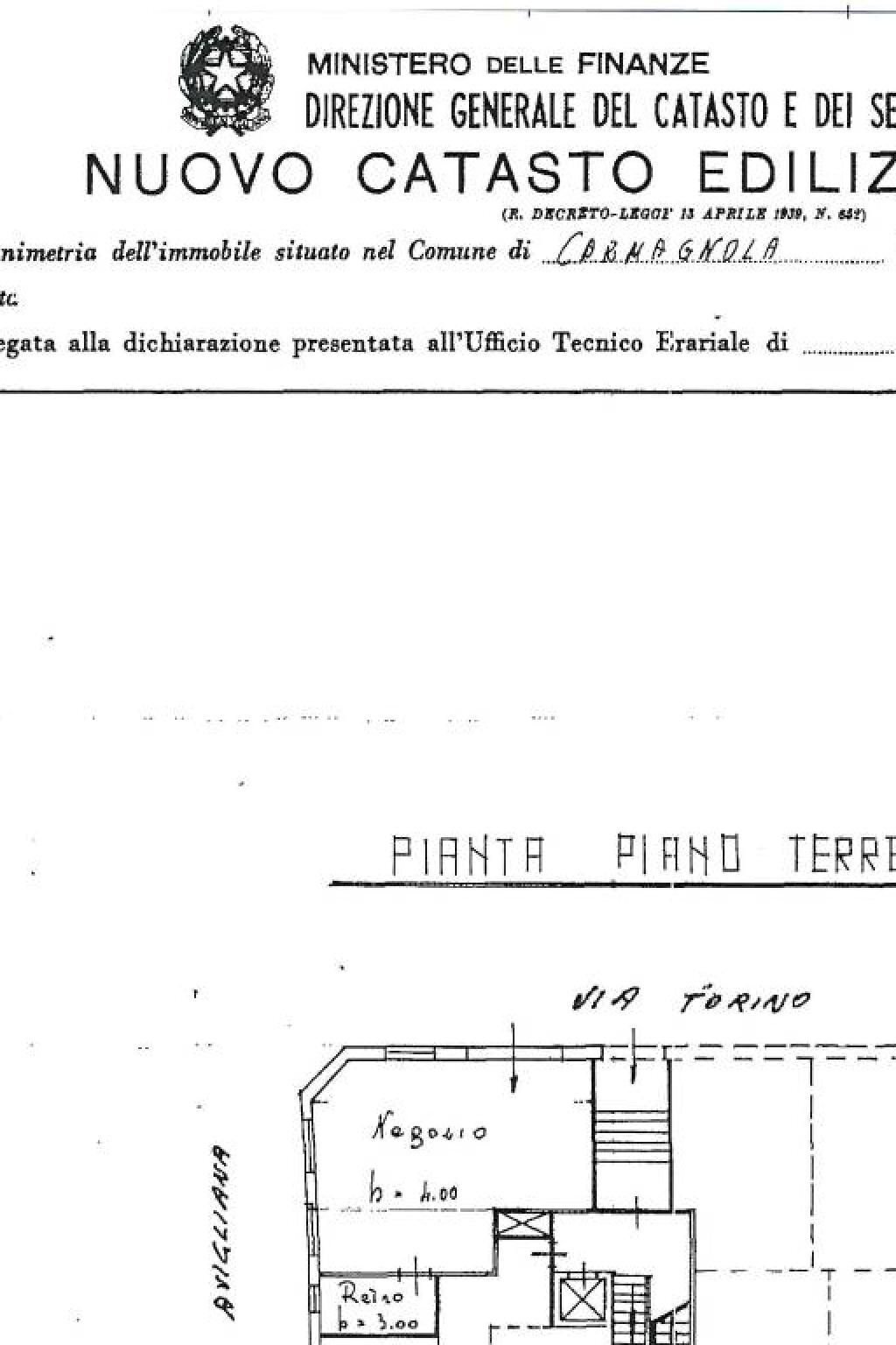 Commercial Activity via Torino, 25, Carmagnola - floor plans 1