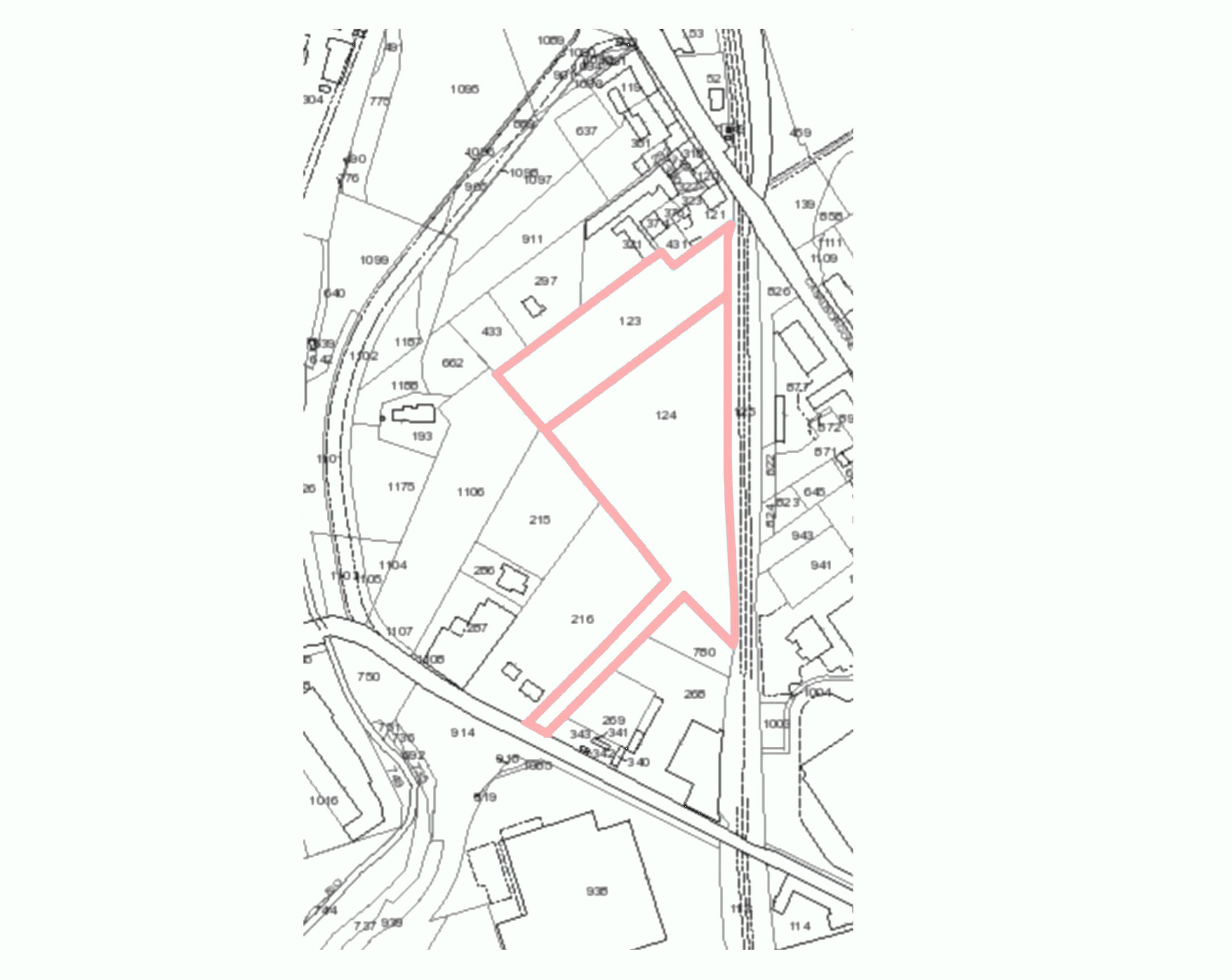 Piantina - Terreno edificabile Strada Ragazzi del '99, 9, Asti - planimetria 1