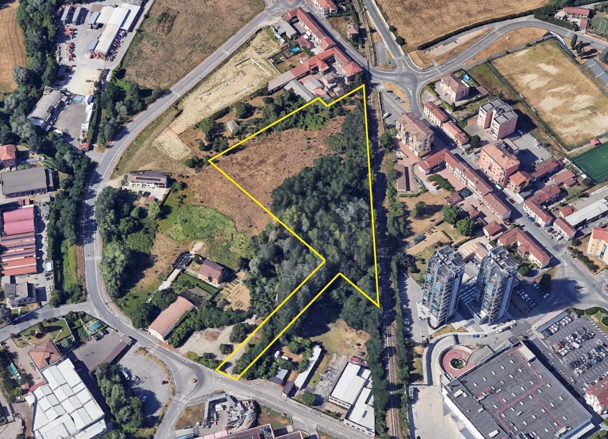 Mappa - Terreno edificabile Strada Ragazzi del '99, 9, Asti - foto 1