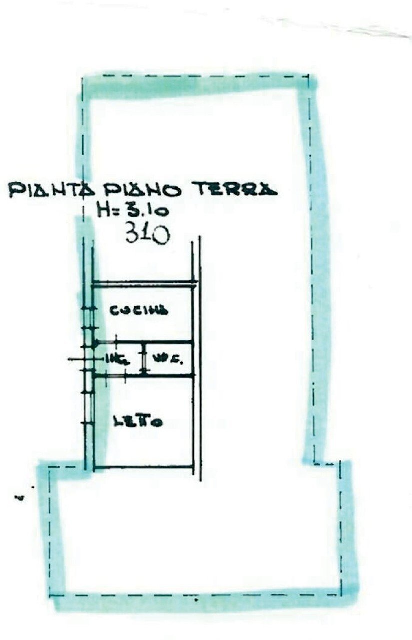 Appartamento Forlì - planimetria 1