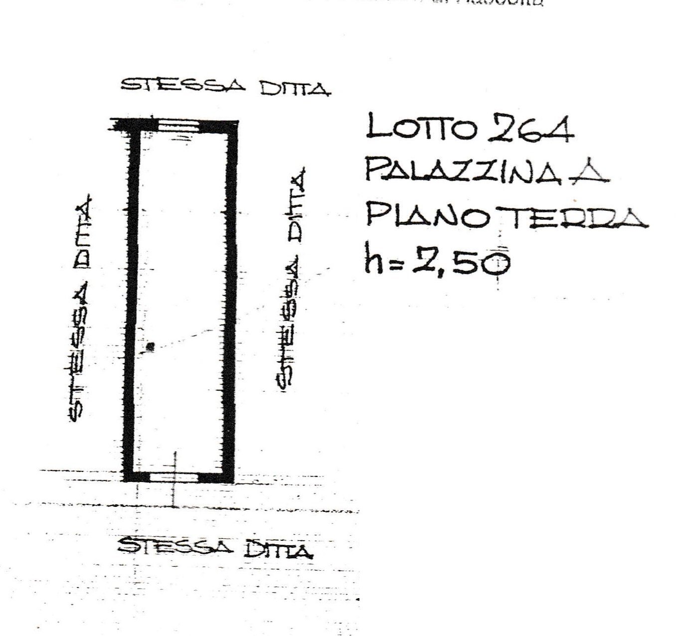 Box via Luigi Obertj, 1, Foggia - floor plans 1