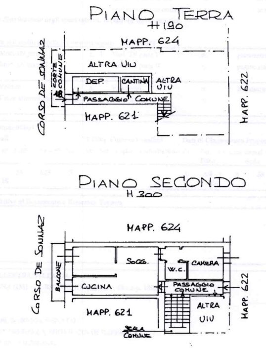 Trilocale Corso de Sonnaz, 1, Pigna - planimetria 1
