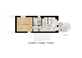 Planimetria - Casa indipendente via Pianetta, San Leo - foto 2