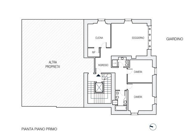 Villa salita al Castello, Santa Margherita Ligure - planimetria 1