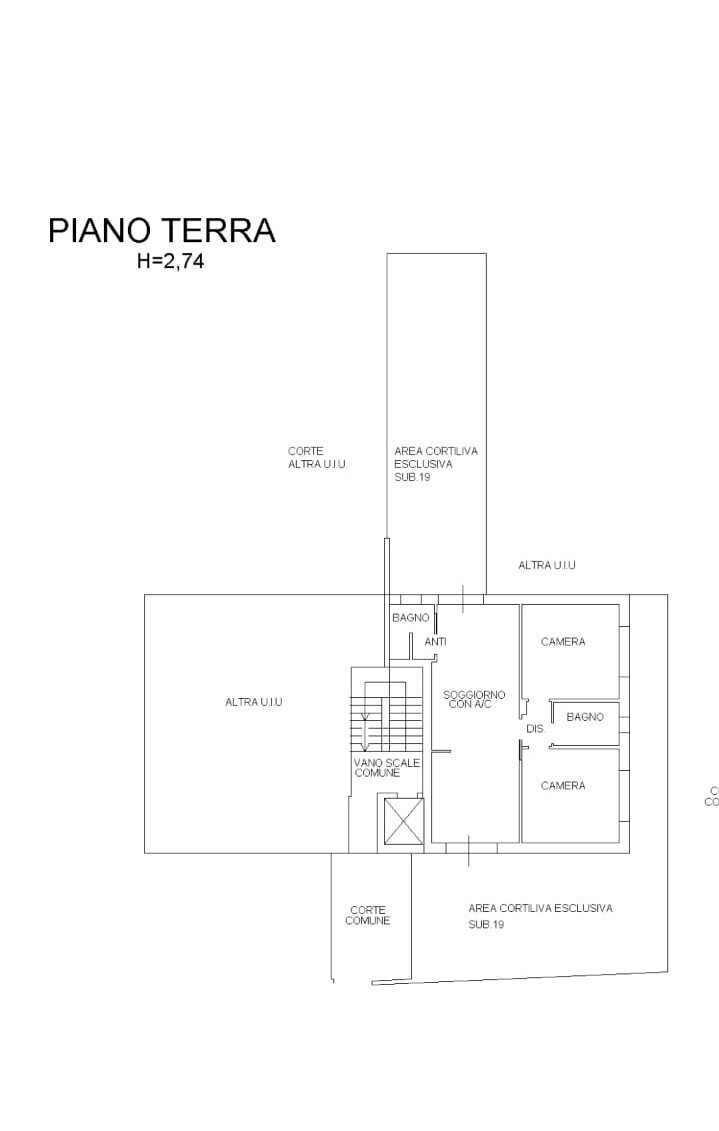 Apartment Cervia - floor plans 1