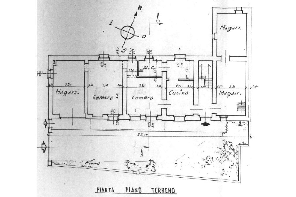 Casa semi indipendente Str. Tedeschi, Leini - planimetria 1