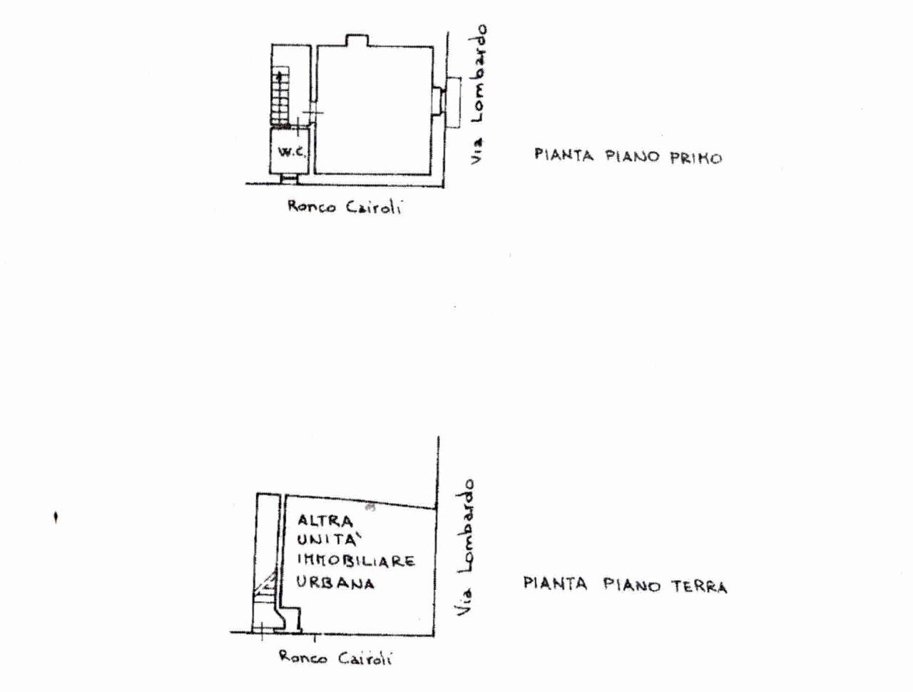 planimetria piano primo.jpg - Villa Ronco Cairoli 31, Palazzolo Acreide - floor plans 1