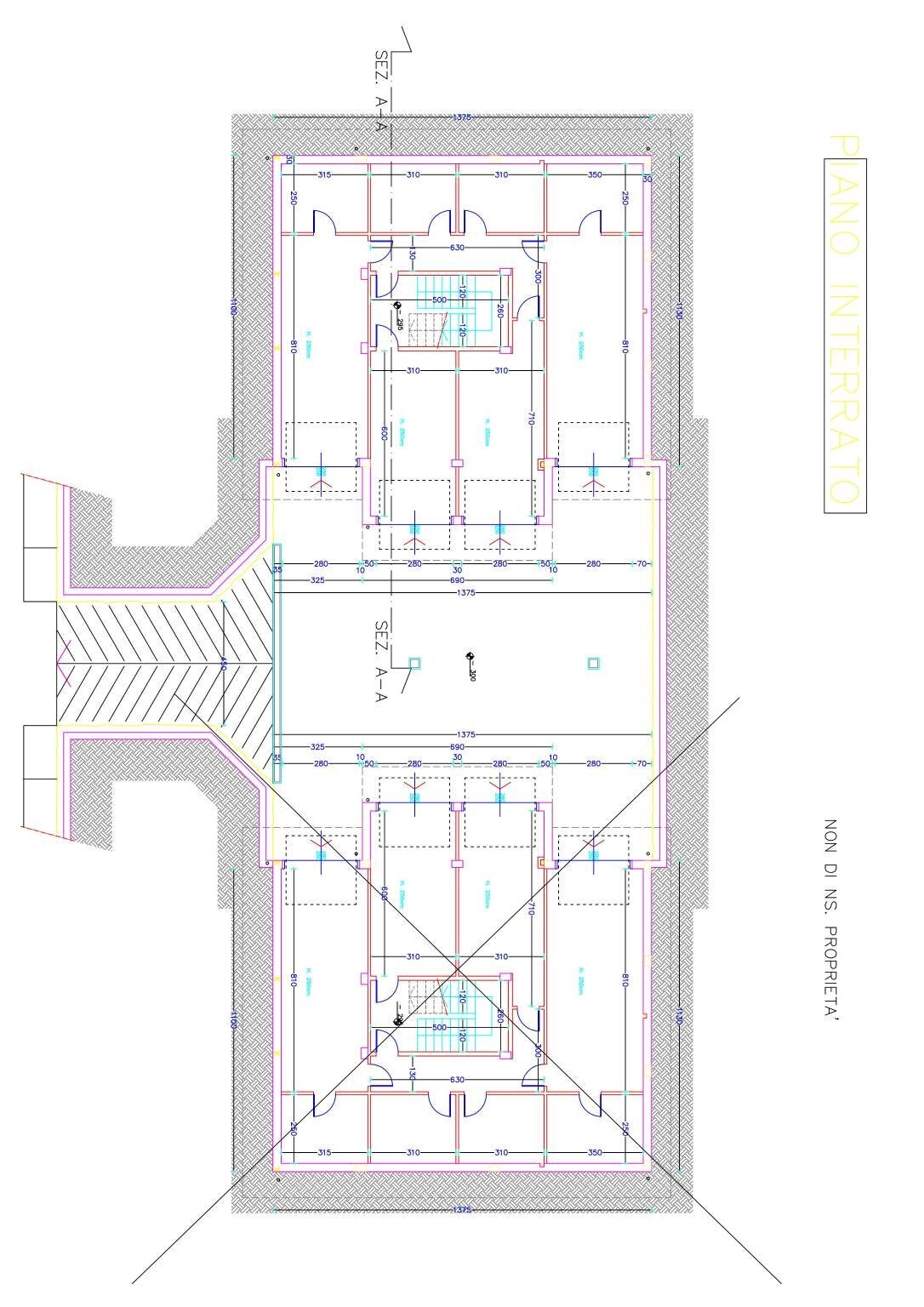 Villa Località Prea, Roccaforte Mondovì - planimetria 1