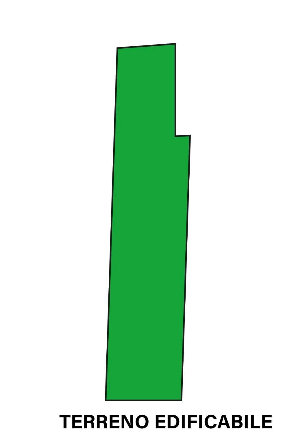 Terreno edificabile via Andrea Dragoni, Forlì - planimetria 1